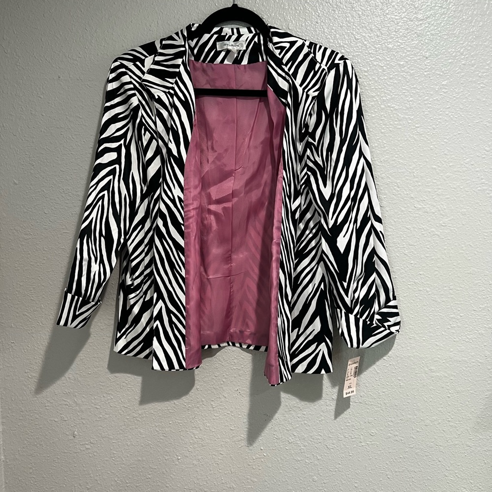 Zebra blazer